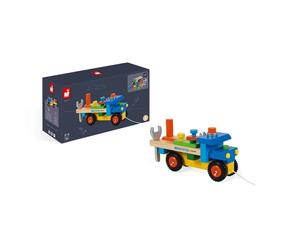 Janod Brico'Kids Diy Truck | 2-in-1 Pull-Along Toy