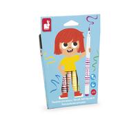 Janod Brush Felt Tip Pens 10 Units