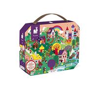 Frida Catlo Artsy Cats 100 Piece Puzzle Tin, White