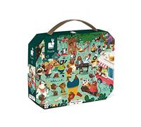 Janod - Wooden Rainstick - Pure Collection - Early - Learning Toy - Fine Motor Skills and Concentration - Visual and Aural Stimulation - Water - Based Paint - from 6 Months Old, J05207