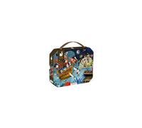 Janod - Child Puzzle Treasure Hunt 36 Pieces - Educational Game - Fine Motor Skills and Concentration - Case with Handle - Made In France and Fsc