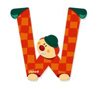 Janod Clown Letter W