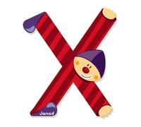 Janod Clown Letter X