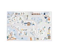 Janod Cross Roads Mountain Valley Mat White
