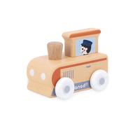Janod - Mountain Valley wooden Train - Cross Roads - Early-Learning Toy - Develops Motor Skills - 12 Months, FSC Wood Toy, Multicolor