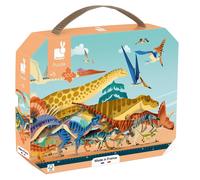 Janod 100-Piece Panoramic Dinosaur Puzzle | 1-Metre Long (6+)