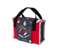 Janod - Doctor's Suitcase for Children - 10 Solid Wood Accessories Included - Pr