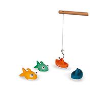 Janod Fish Them All Bath Fishing Game with 4 Squirters Kids 2y+ NEW