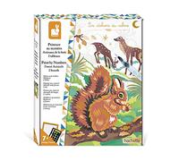 Janod - ‘Forest Animals’ Paint by Numbers Set - 2 Paintings to Complete - Les Ateliers du Calme - Children’s Arts & Crafts Kit - 7 Years + - J07983