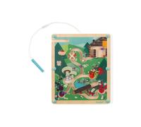 Janod Forest Magnetic Maze Kids Creative Montessori Wooden Toy