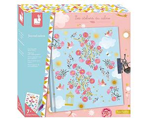 Janod - From 7 years old - Creative Kit - Diary - Les Ateliers du Calme - Creative Leisure - Dexterity and Concentration - J07828