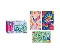 Janod - From 7 years old - Creative Kit - Strass Bel Oiseau - Les Ateliers du Calme - Creative Leisure - Dexterity and Concentration - J07810