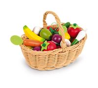 Janod Fruits And Vegetables Basket 24 Pieces