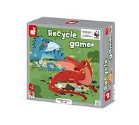 Janod - Game Recycling Game - Childrens Board Game - Playing and Cooperating - Made In France - Wwf Partner - Fsc-Certified Cardboard - Suitable for Ages 5 and Up, J08637