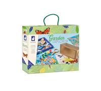 Janod - Arts & Crafts Kit - Explorer Briefcase Garden Explorer - 6 Activities - Ages 6+ - J09113