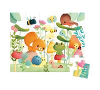 Janod Garden Friends Puzzle - 20-Piece FSC | Kids Ages 2+