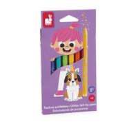 Janod Glitter Felt Tip Pens