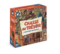 Janod - Historical Adventures Treasure Hunt - Children's Board Game - Collaborative Educational Game - Family Game - French Language - 10 Years + - J02451