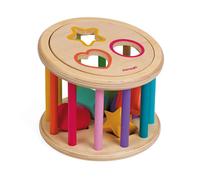 Janod I Wood Shape Sorter Drum