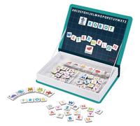 Janod J02712 Magneti'Book Alphabet Educational Game, English Version - Plush Soft Toy