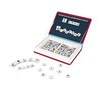 Janod J02714 Magneti'Book Alphabet Educational Game, Spanish Version, Red