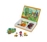 Janod J02721 4 Seasons Magneti'Book - Plush Soft Toy
