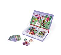 Janod J02725 Princesses Magneti'Book - Plush Soft Toy