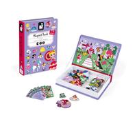 Janod J02725 Princesses MagnetiBook Purple