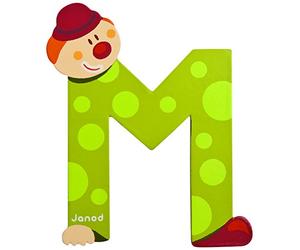 Janod - J04554 - M Clown Letter