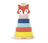Janod Jura Toys J08014 Baby Forest Fox Stacker