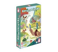Janod - Karacteristiks - Children's Educational Animal-Themed Board Game - Speed Game - 2 to 6 Players - FSC-Certified - 3 Years +, J02621