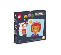 Janod Kids Attractive Emotions Magnetic Game Learning Creative Set