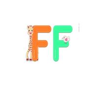 Janod - Letter F Sophie the Giraffe - JURATOYS