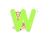 Janod - Letter W Sophie the Giraffe - JURATOYS