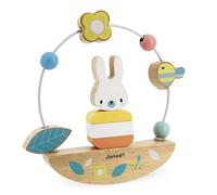 Janod Pure Bead Maze And Rocking Rabbit