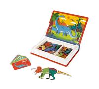 Janod Dinosaurs Magneti'Book Childrens Educational Cardboard Game Toy 3Y+ NEW