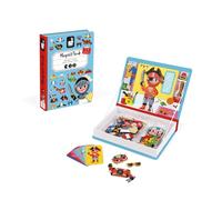 Janod - Magneti'Book for Boys - Magnetic Educational Game, 36 One Size, Blue