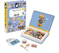 Janod Magnetibook Mix & Match Jobs | Travel Game Toy