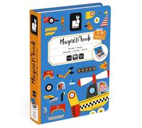 Janod MagnetiBook Racing Cars Magnetic Educational Game Kids Toy