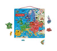 Janod Magnetic European Map Educational Toy