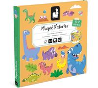 JANOD - MAGNETI'STORIES - DINOSAURS - MAGNETIC GAME/BOOK NEW