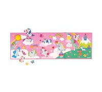 Janod - Magnéti'Stories Unicorns - 30-Magnet Educational Game - Children’s FSC Cardboard Toy - Develops Imagination & Dexterity - 3 Years +, J05452