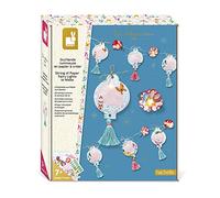 Janod - Make-Your-Own Light-Up Paper Garland - Les Ateliers Déco - Children’s Arts & Crafts Kit - Dexterity and Concentration - 7 Years + - J07971