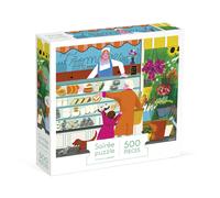 Janod - Puzzle 500 Pieces Adults Teenagers Children - On the Market - Develops patience and dexterity - European manufacturing, Vegetable-based inks and FSC certified - From 8 years - J02500