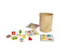 Janod Memory Touch Recognition Game Multicolor 3-6 Years Kids