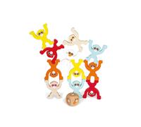 Janod Monkey Pyramid Game Kids Wooden Board game Imaginative Set - Plush Soft Toy