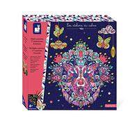 Janod - Multi-Activity Box 17 Animal Achievements - Les Ateliers du Calme - Kid's Creative Leisure Kit - Teaches Fine Motor Skills and Creativity - Ages 6 and up - J07955