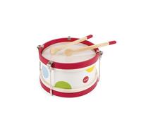 Janod - My First Confetti Wooden Drum - Pretend Play and Musical Awakening Toy - from 2 Years Old, J07608