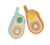 Janod - My First Rechargeable Children's Walkie-Talkie - Range 300m - Designed for Adventure Play and Fun Communication - Develops Imagination - Ages 3+