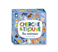 Janod - My First Seek and Find - Animal Theme - Children's Board Game - Observation Game - From 3 Years, J02455
